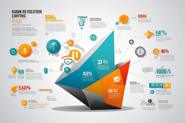 Ranking Revolution Infographic Idea per il marketing digitale SEO