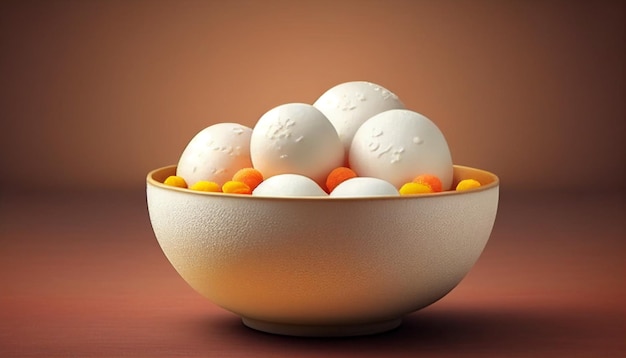 Rasgulla, un popolare dolce bengalese, è un dolce o dessert indiano