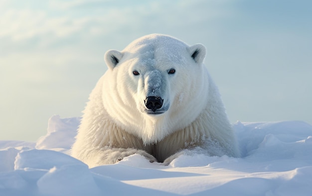 Re dei ghiacci Il risoluto esploratore dell'orso polare