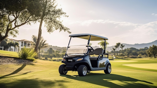 Realistic_Golf_Cart_Photography