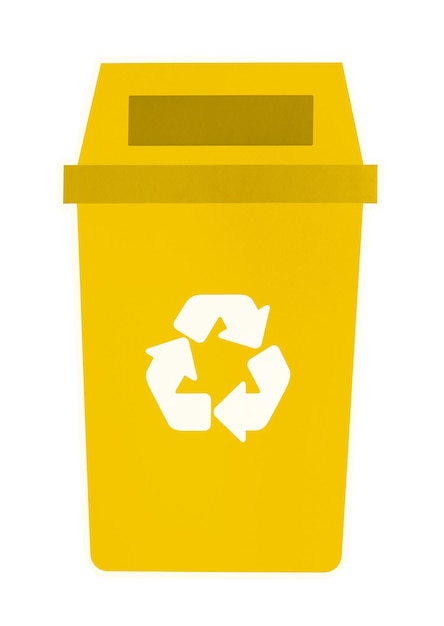 Recycle bin png sticker sfondo trasparente