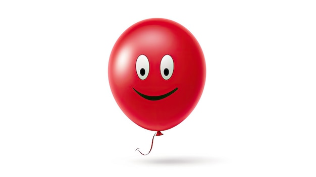 Red Balloon Emoji Fun