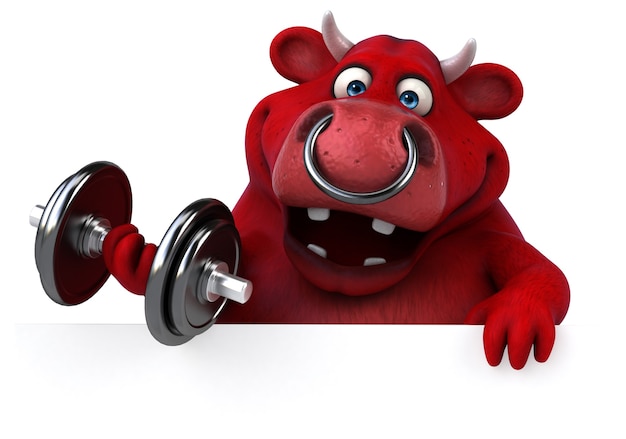 Red bull - illustrazione 3D