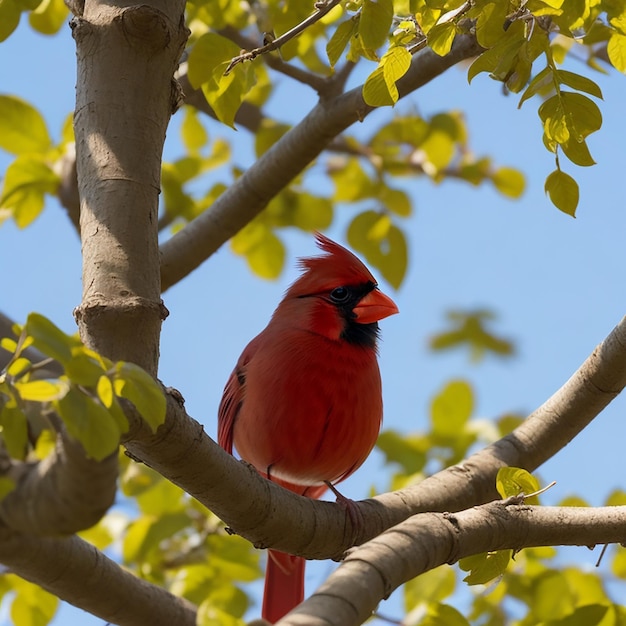 Red Cardinal Animal Photography Animali domestici ai generati