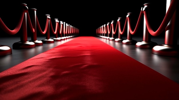 Red carpet3d generativo ai