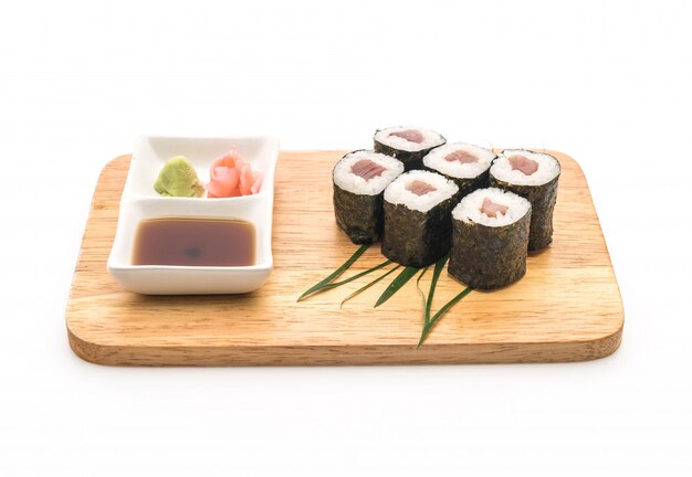 red snapper maki sushi- stile cibo giapponese