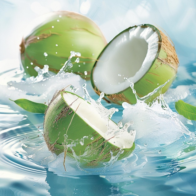 Refrescante spruzzata di cocco