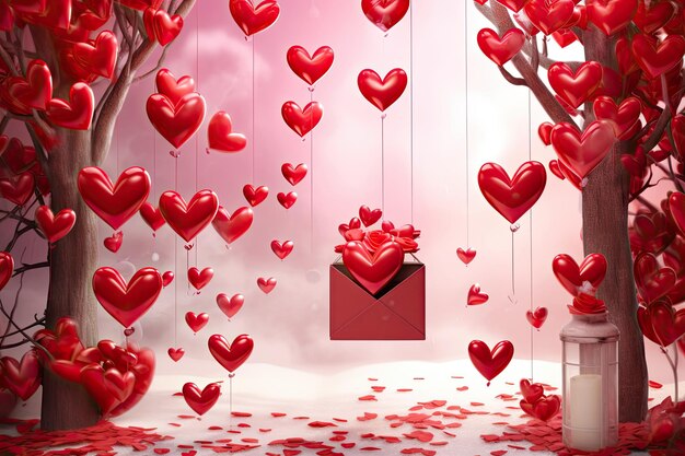 Regali di cuore lettera d'amore per il giorno di valentine39