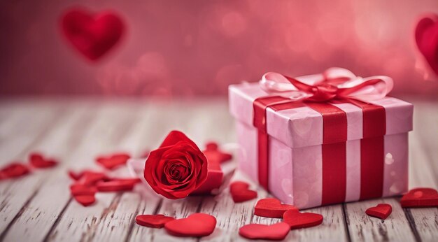 regali di valentine sfondo regali felici valentine scena regali per valentine
