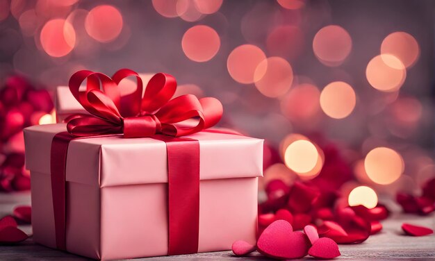 Regalo dal cuore Scatola di San Valentino Amore avvolto in eleganza