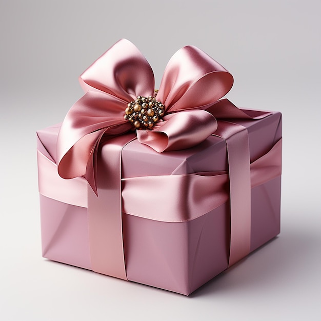 regalo Natale compleanno celebrazione scatola regalo sorpresa Pacchetto rosa nastro vacanza