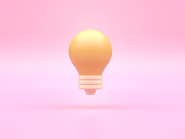 RENDER 3D LAMPADINA