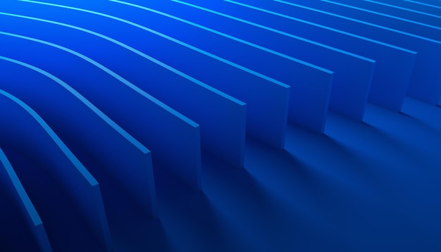 Rendering 3D astratto