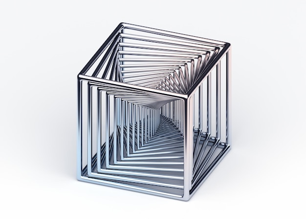 Rendering 3D astratto