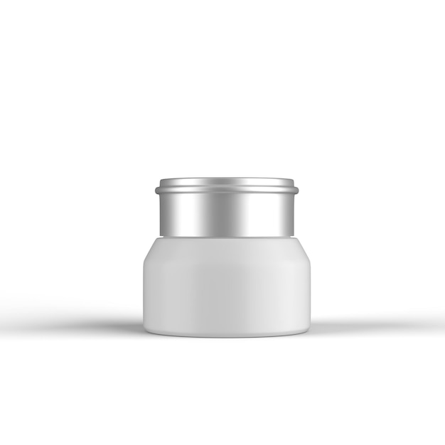 Rendering 3D di Matt Cosmetic Jar