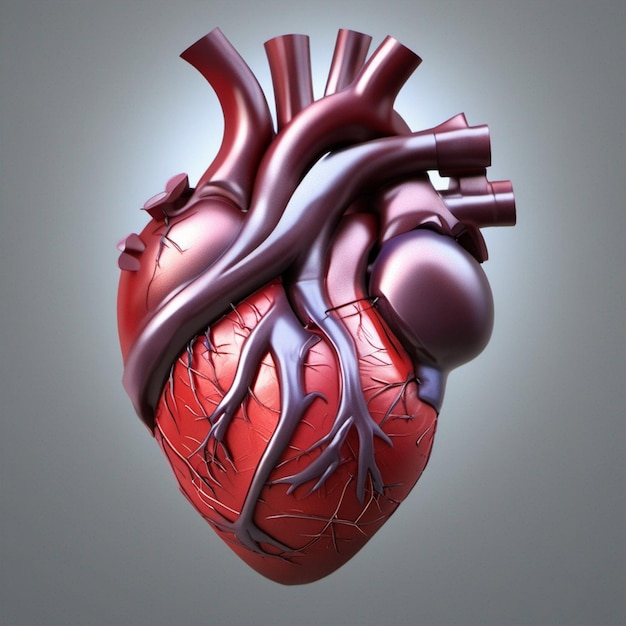 Rendering del cuore 3D