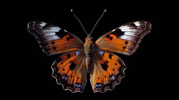 Rendering digitale di una farfalla monarca