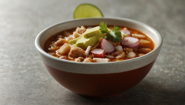 Resoluzione 4K deliziosa e appetitosa zuppa di carne del Medio Oriente 15