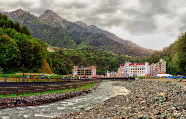 Resort Rosa Khutor a Krasnaya Polyana, Sochi