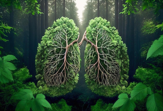 Respira fresco con l'IA generativa di Green Plant Lungs