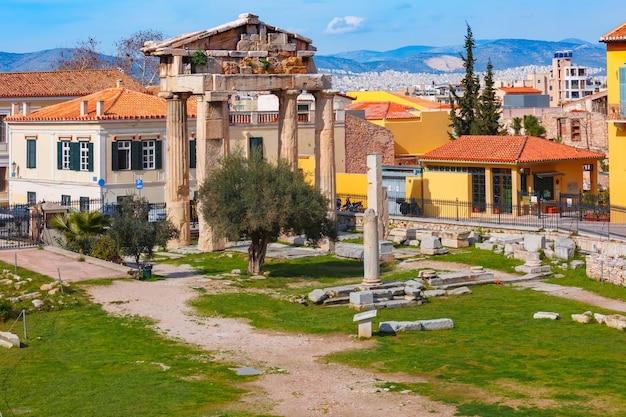 Resti dell'agorà romana ad Atene, Grecia