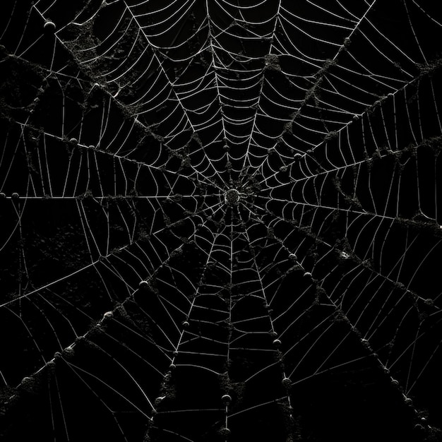 rete di ragno traslucida trasparente in stile halloween