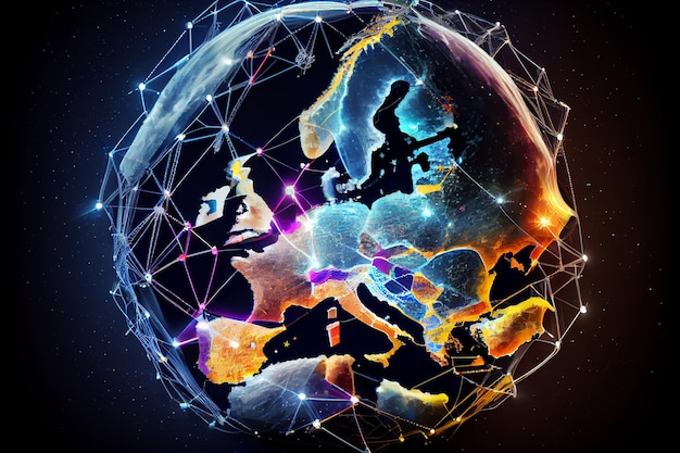 Rete europea di telecomunicazioni connessa