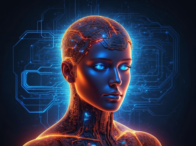 Rete neurale di intelligenza artificiale nell'uomo