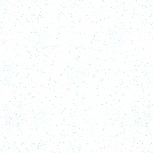 Reticolo senza giunte di Natale dei fiocchi di neve disegnati a mano. Sottili fiocchi di neve volanti su sfondo di fiocchi di neve di gesso. Sovrapposizione di neve disegnata a mano con gesso seducente. Decorazione alla moda per le festività natalizie.