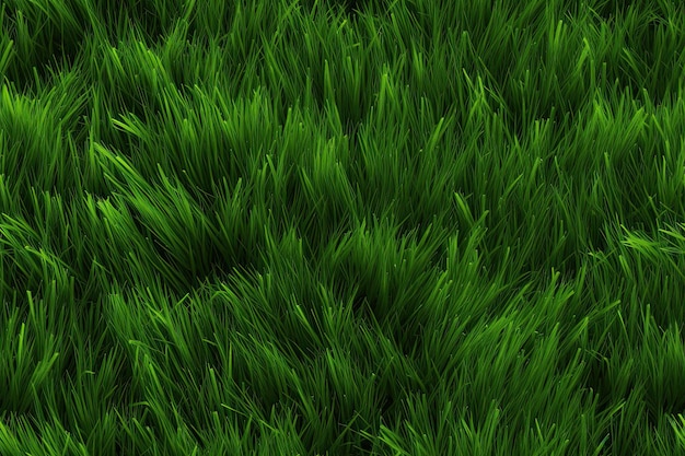 Reticolo senza giunte di Tile Grass Texture ripetibile