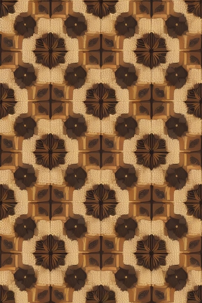 Reticolo senza giunte geometrico africano di vettore con effetto grunge