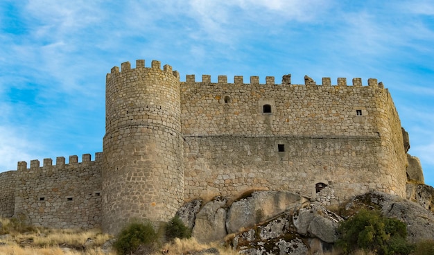 Retro di un castello medievale costruito nel XV secolo.