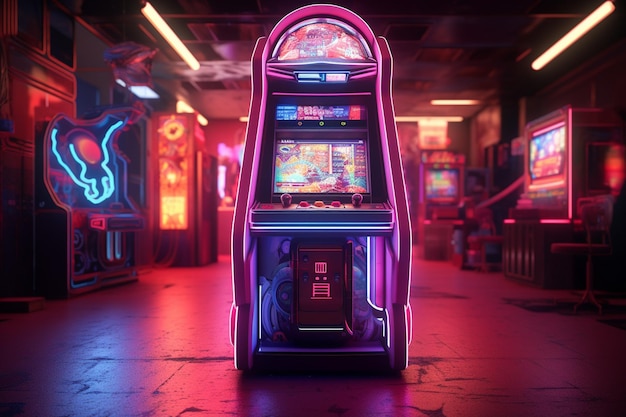 Retro gioco arcade con una trama d'amore octa 00092 02