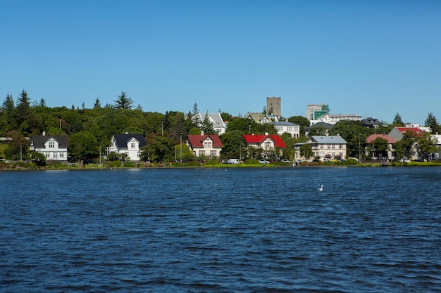 Reykjavik la capitale dell'Islanda.