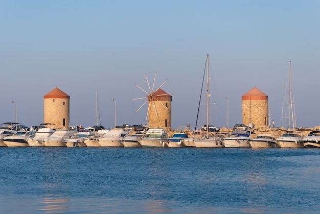 Rhodes Landmark Mandraki Port