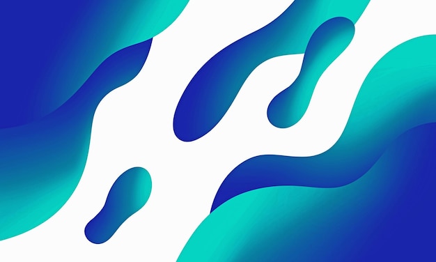 riassunto liquido con colore blu come sfondo