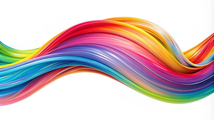 Foto riassunto sfondo colorato e vorticoso