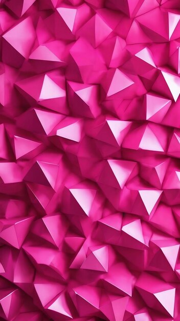 Riassunto sullo sfondo del triangolo rosa