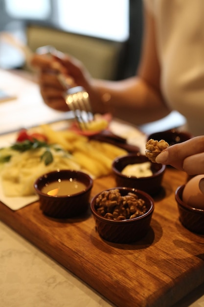 Ricca e deliziosa colazione turca