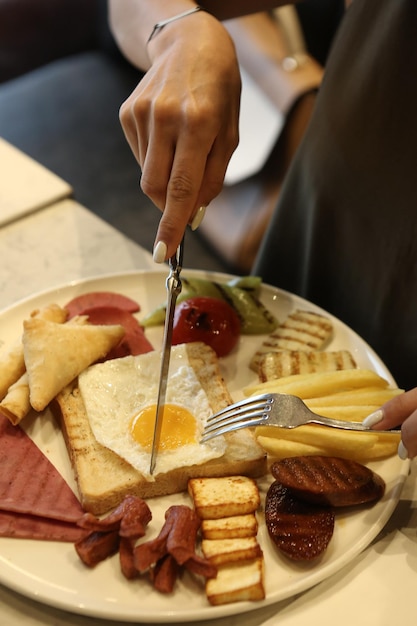 Ricca e deliziosa colazione turca