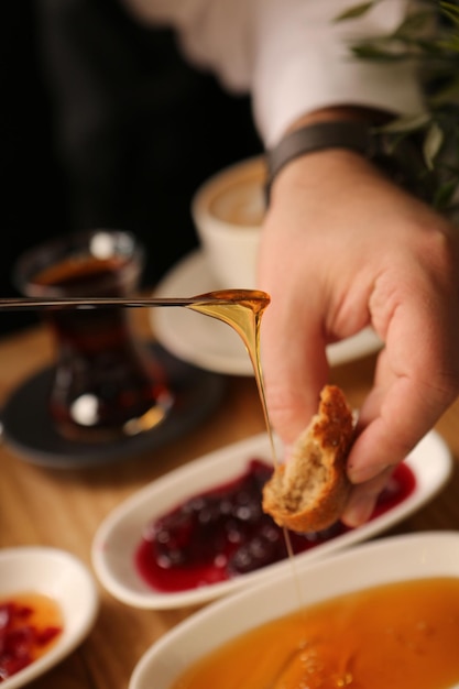 Ricca e deliziosa colazione turca