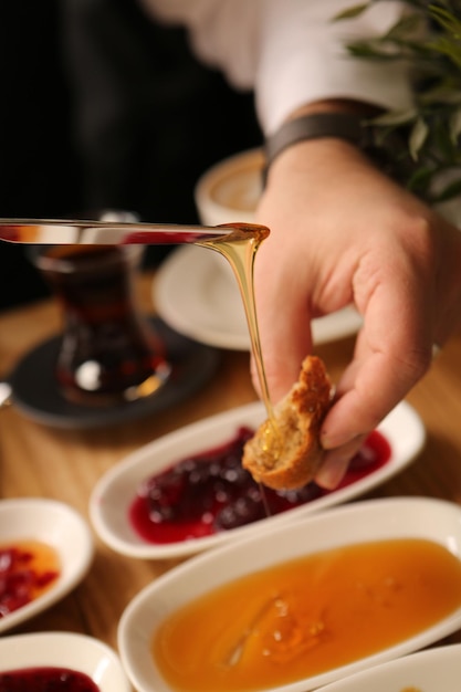 Ricca e deliziosa colazione turca