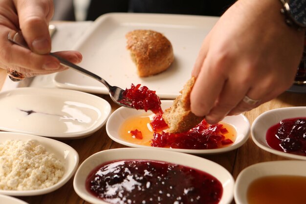 Ricca e deliziosa colazione turca