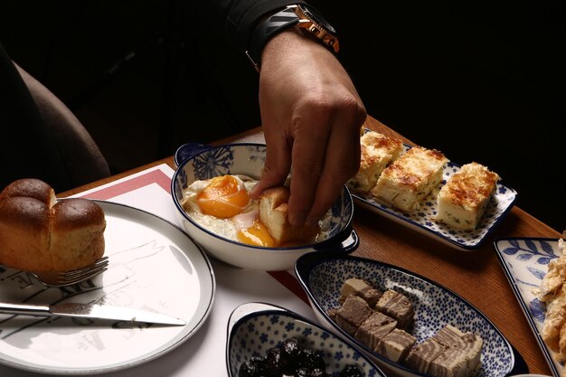 Ricca e deliziosa colazione turca