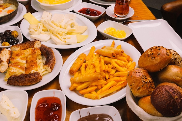 Ricca e deliziosa colazione turca