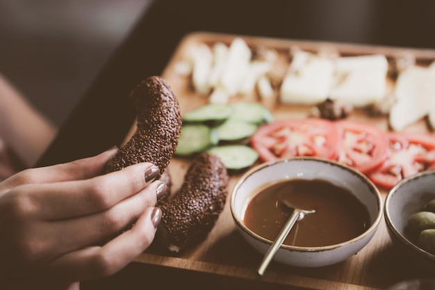 Ricca e deliziosa colazione turca