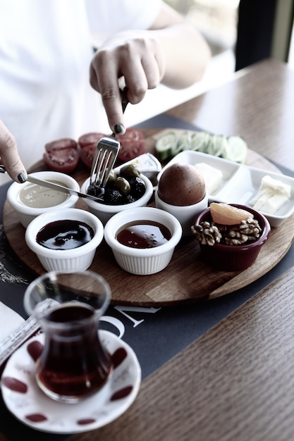 Ricca e deliziosa colazione turca