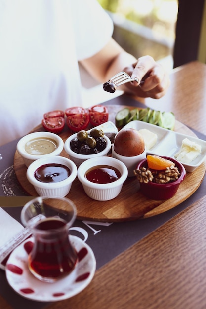 Ricca e deliziosa colazione turca