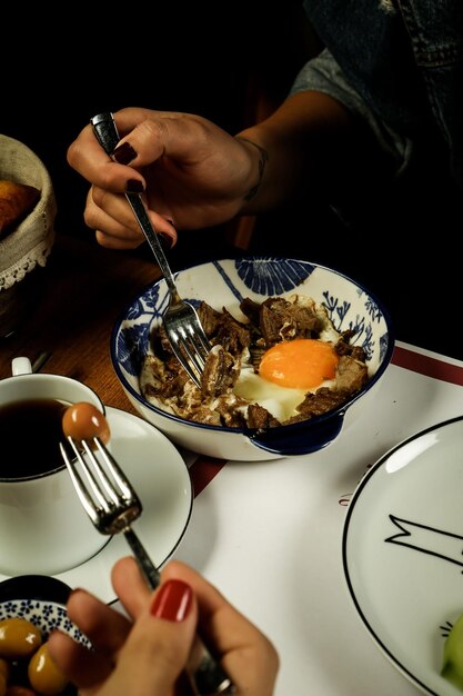 Ricca e deliziosa colazione turca