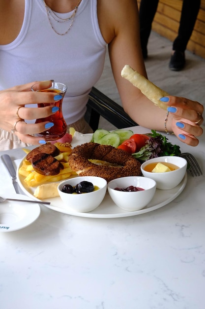 Ricca e deliziosa colazione turca